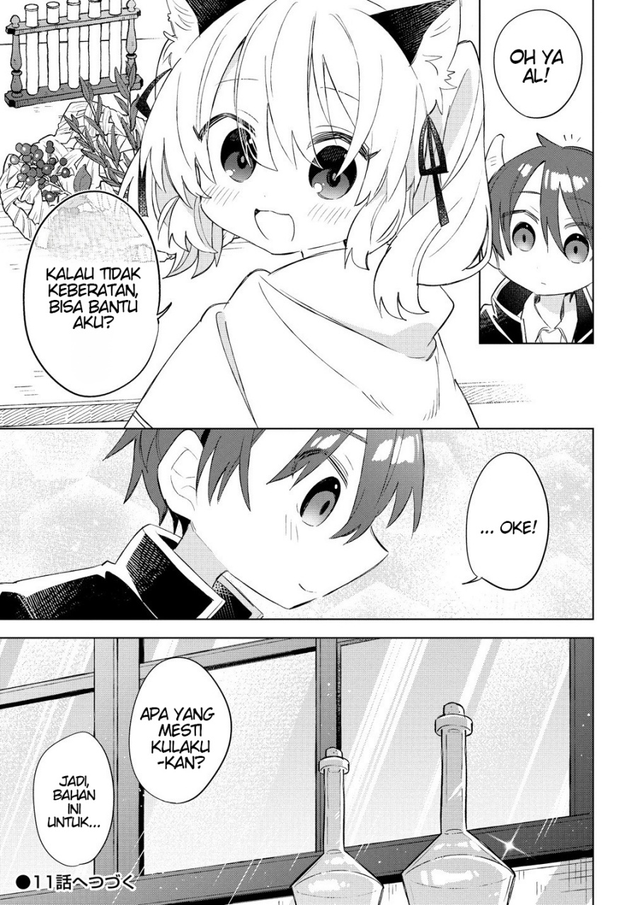 Nekomimi Shoujo wa Mori de Slow Life wo Okuritai: Mofumofu wa Shomou Shimashita ga, Seijo to ka Ouji-sama to ka wa Chuumongai desu chapter 10