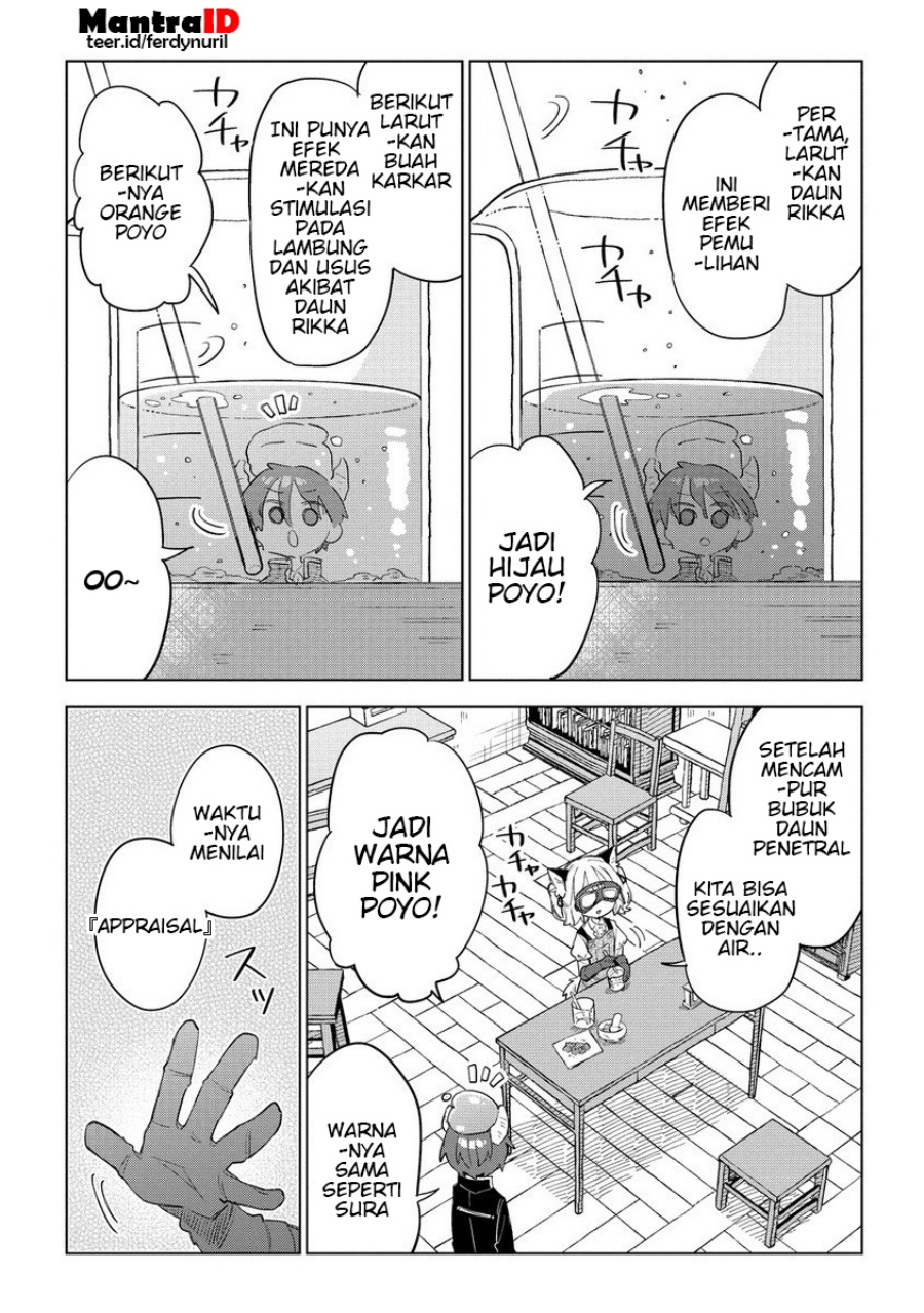 Nekomimi Shoujo wa Mori de Slow Life wo Okuritai: Mofumofu wa Shomou Shimashita ga, Seijo to ka Ouji-sama to ka wa Chuumongai desu Chapter 11.1 Bahasa Indonesia