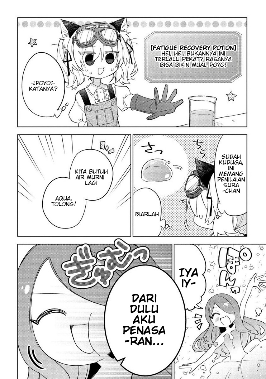 Nekomimi Shoujo wa Mori de Slow Life wo Okuritai: Mofumofu wa Shomou Shimashita ga, Seijo to ka Ouji-sama to ka wa Chuumongai desu Chapter 11.1 Bahasa Indonesia
