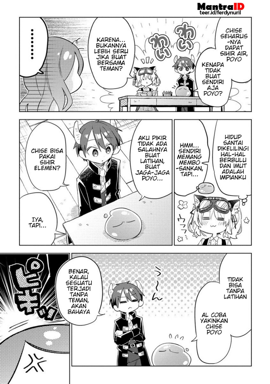 Nekomimi Shoujo wa Mori de Slow Life wo Okuritai: Mofumofu wa Shomou Shimashita ga, Seijo to ka Ouji-sama to ka wa Chuumongai desu Chapter 11.1 Bahasa Indonesia