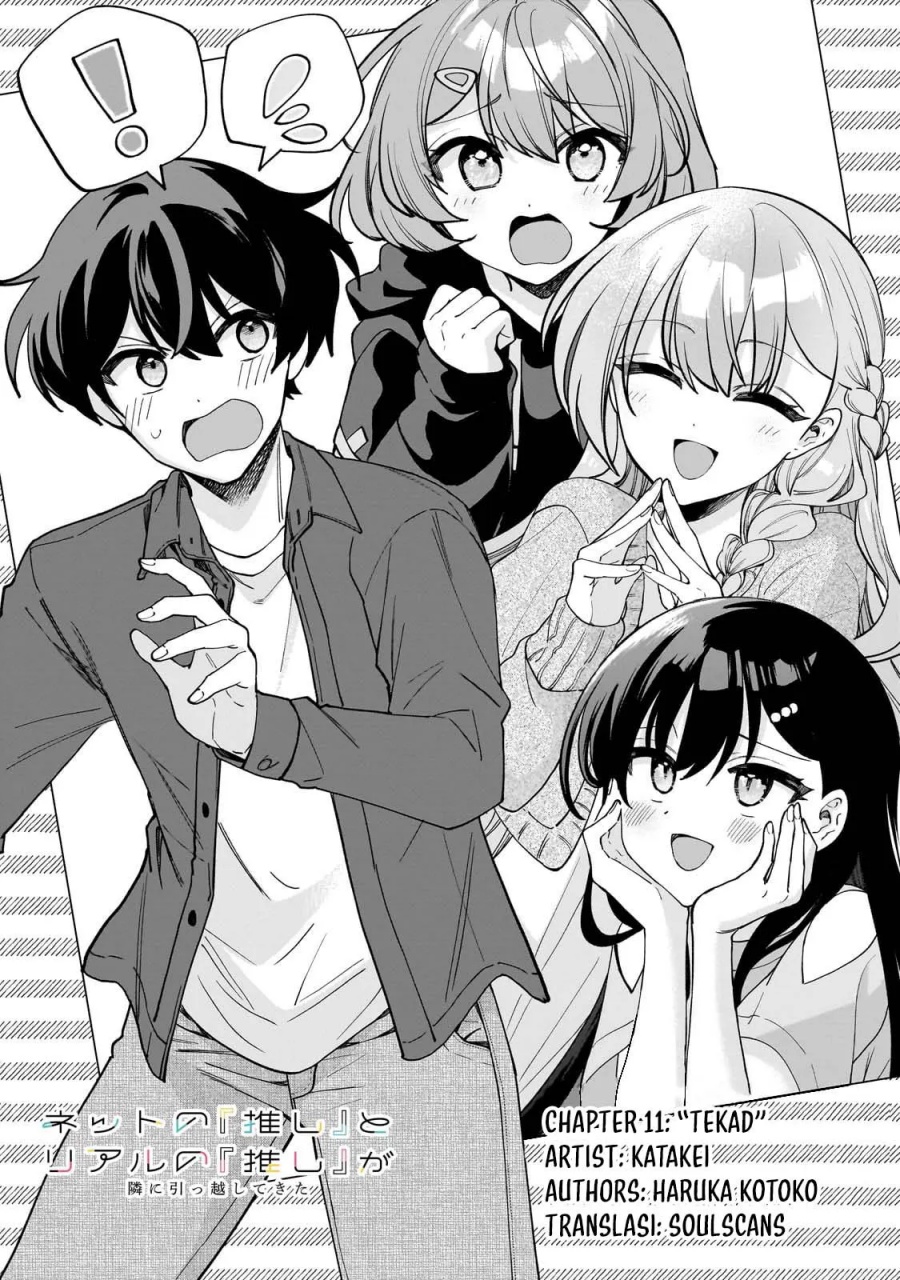 Net no Oshi to Real no Oshi ga Tonari ni Hikkoshite Kita chapter 11