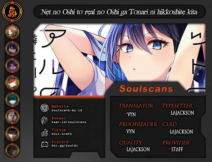 Net no Oshi to Real no Oshi ga Tonari ni Hikkoshite Kita Chapter 15 Bahasa Indonesia