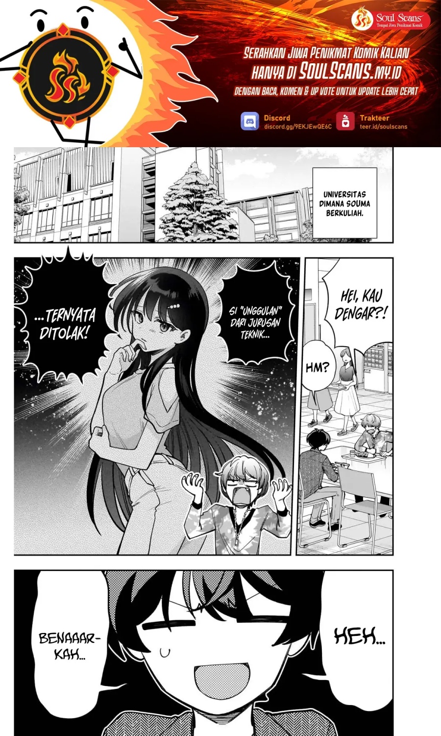 Net no Oshi to Real no Oshi ga Tonari ni Hikkoshite Kita Chapter 15 Bahasa Indonesia