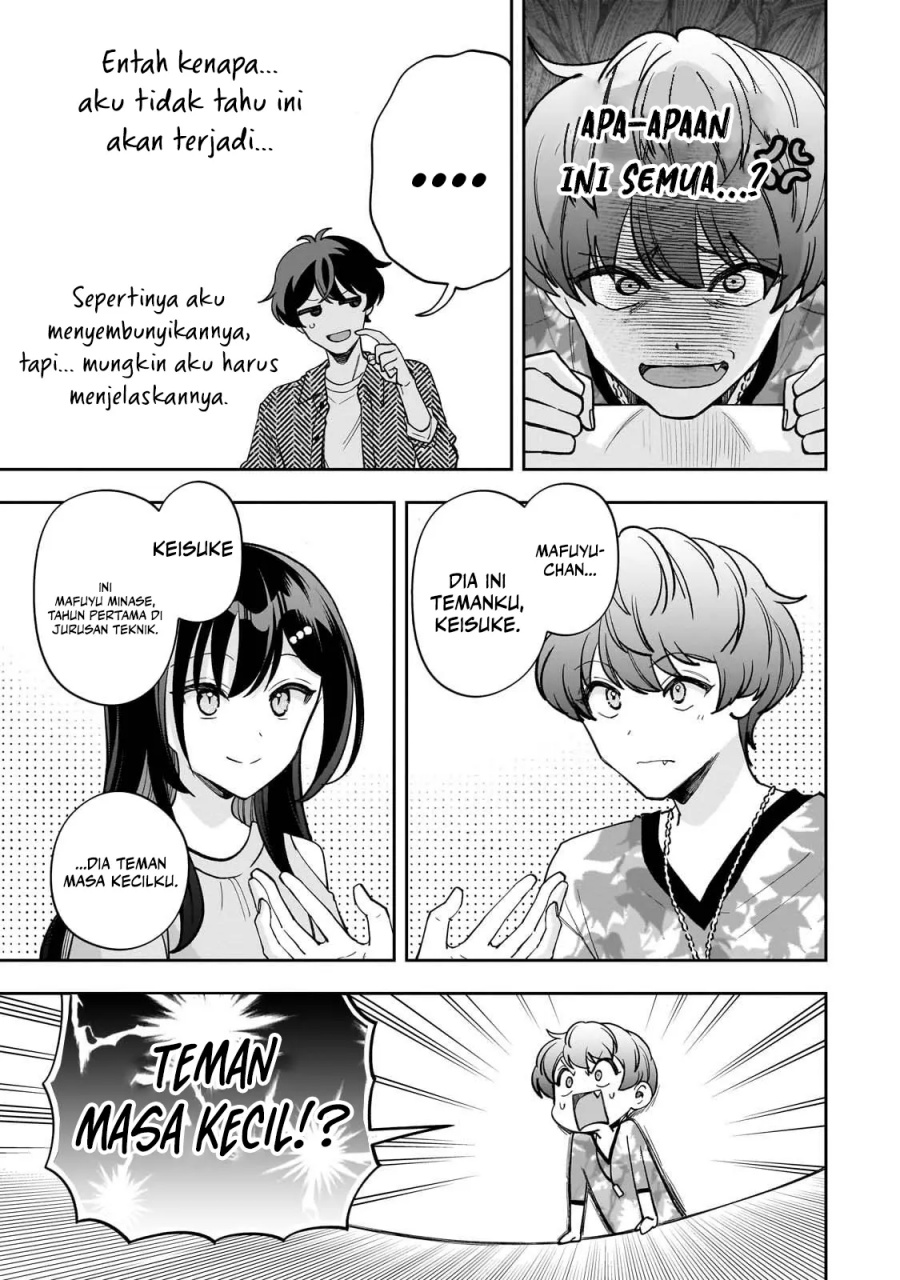 Net no Oshi to Real no Oshi ga Tonari ni Hikkoshite Kita Chapter 15 Bahasa Indonesia