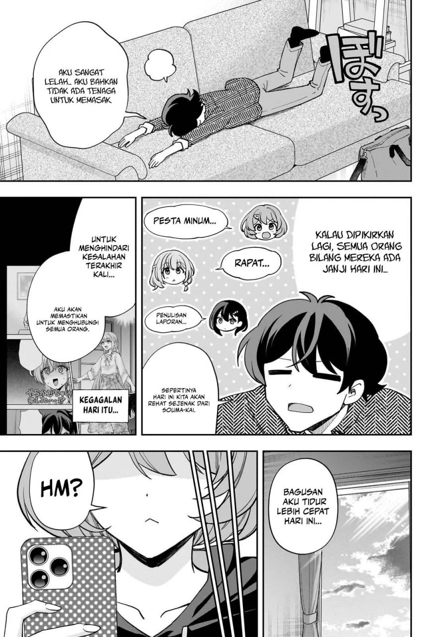 Net no Oshi to Real no Oshi ga Tonari ni Hikkoshite Kita Chapter 15 Bahasa Indonesia