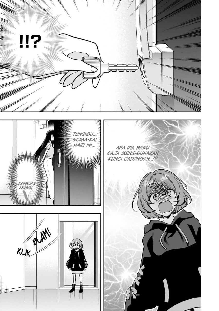 Net no Oshi to Real no Oshi ga Tonari ni Hikkoshite Kita Chapter 15 Bahasa Indonesia