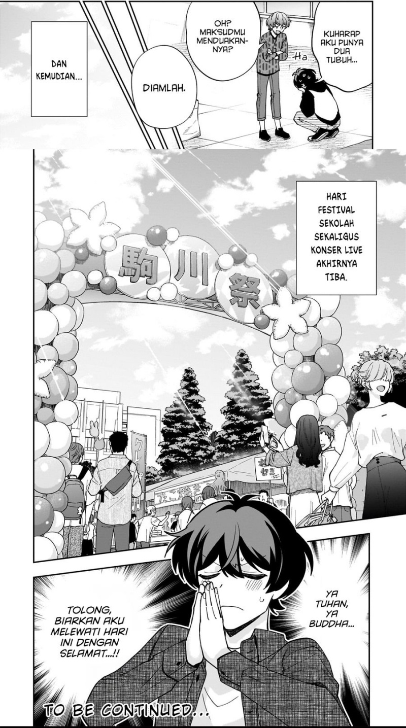 Net no Oshi to Real no Oshi ga Tonari ni Hikkoshite Kita chapter 20