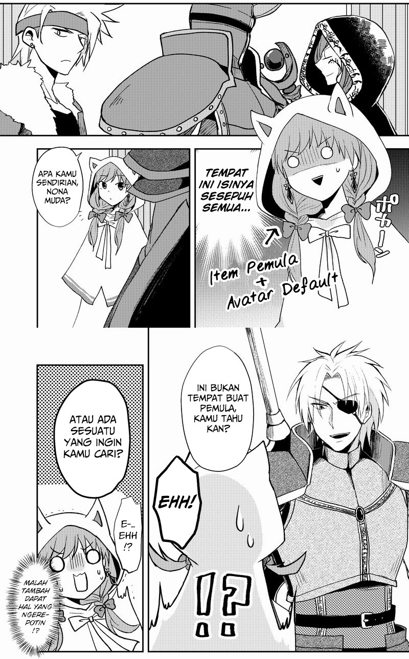 Netoge no Seibetsu wa Daitai Mitame de Damasareru chapter 7