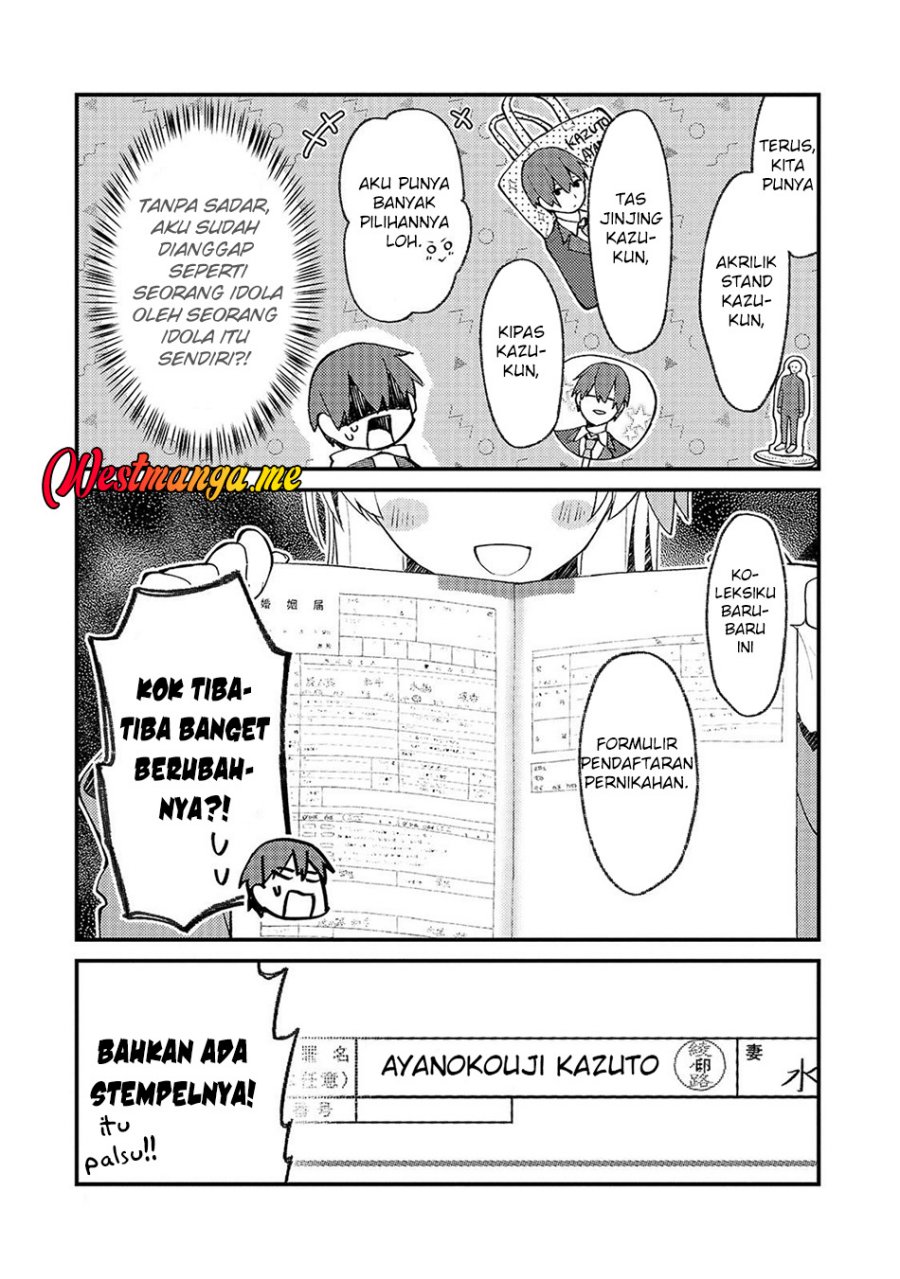 Netoge no Yome ga Ninki Idol datta chapter 33