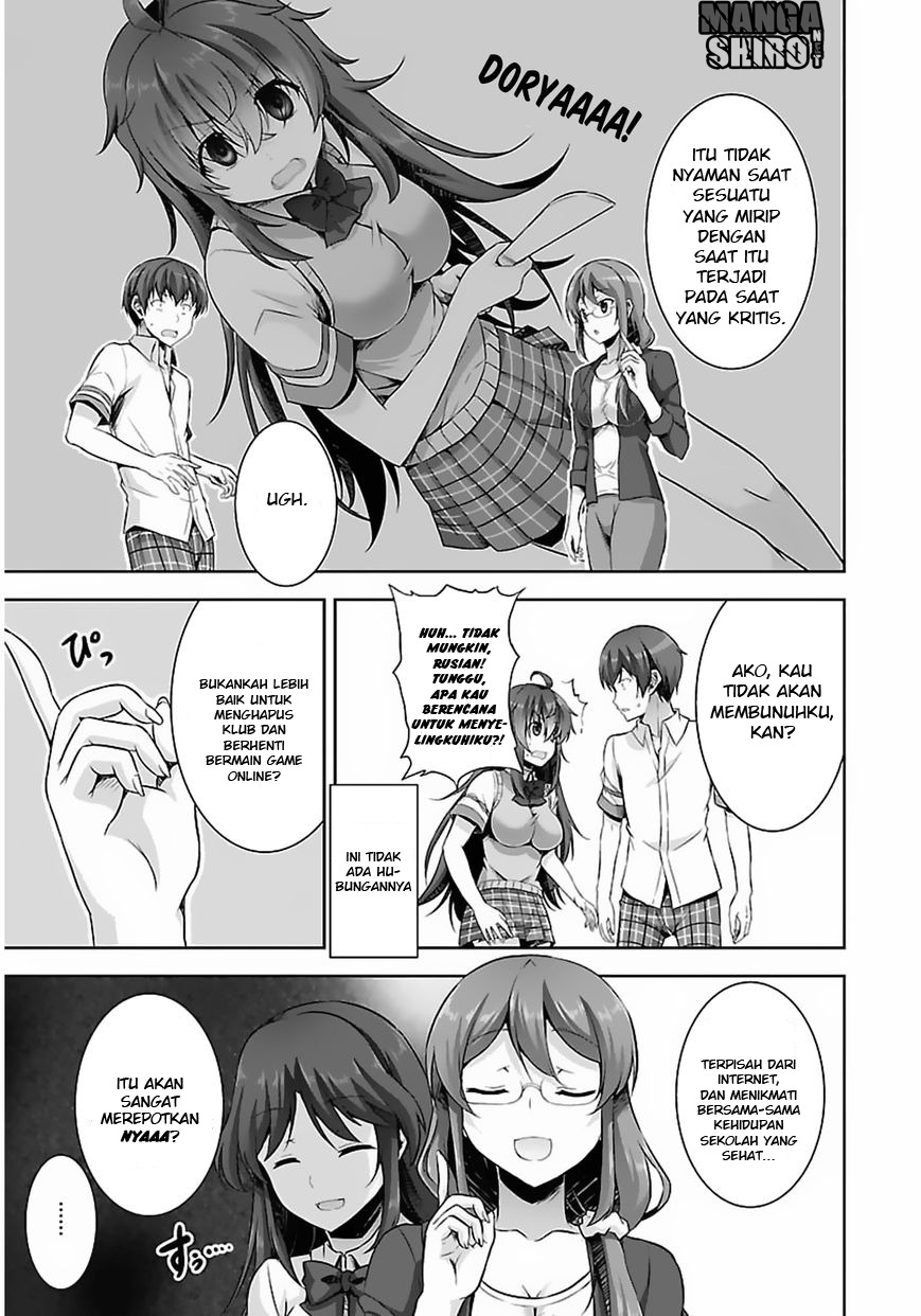 Netoge no Yome wa Onnanoko ja Nai to Omotta? Chapter 09 Bahasa Indonesia