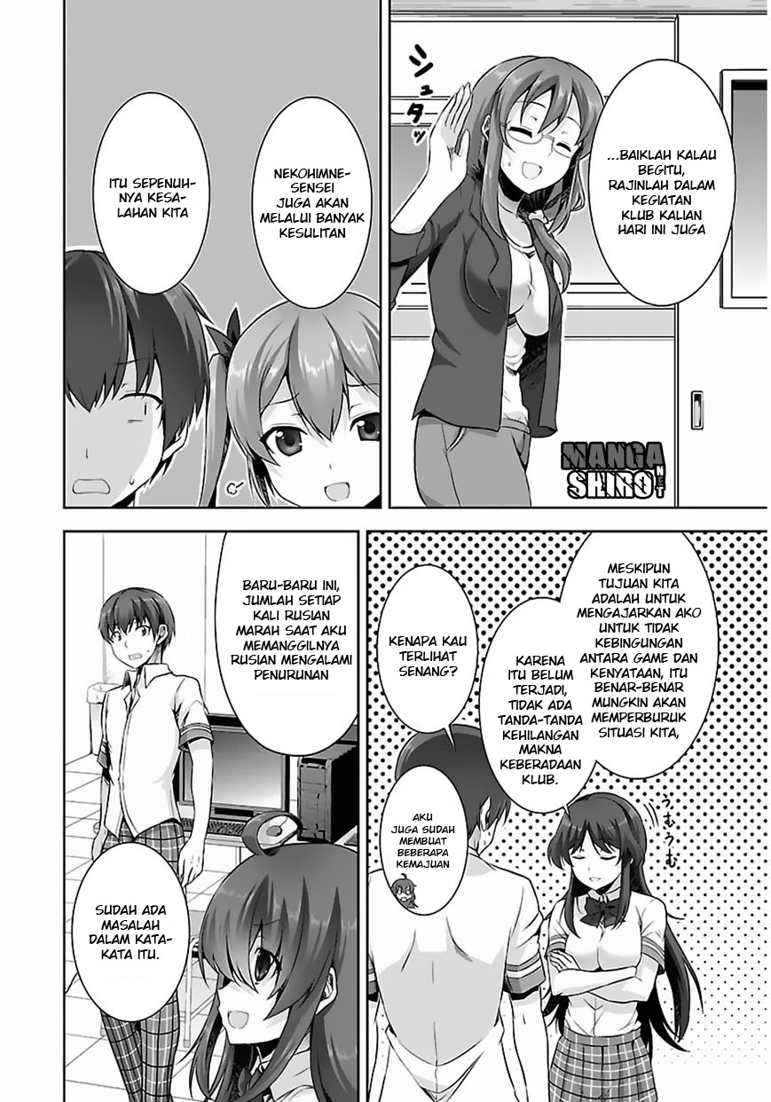Netoge no Yome wa Onnanoko ja Nai to Omotta? Chapter 09 Bahasa Indonesia
