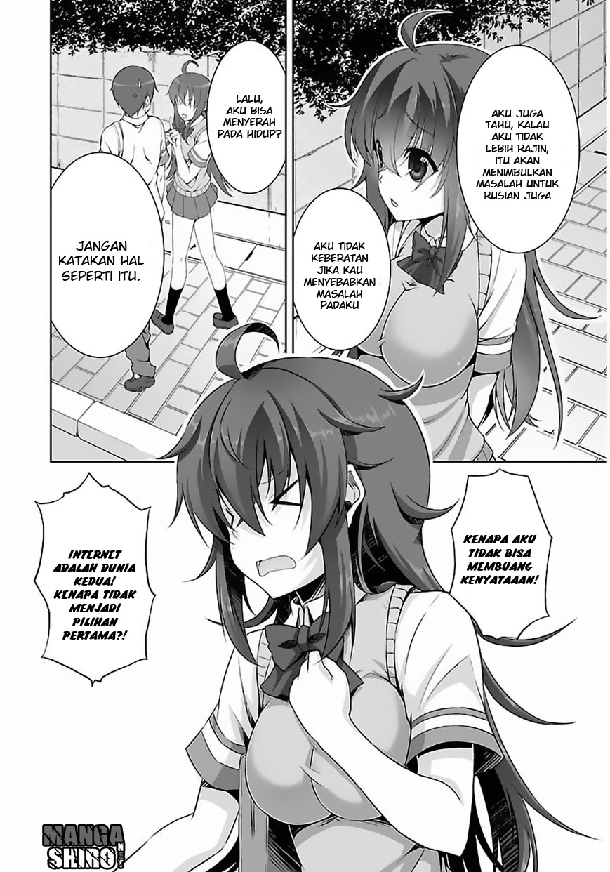 Netoge no Yome wa Onnanoko ja Nai to Omotta? Chapter 09 Bahasa Indonesia