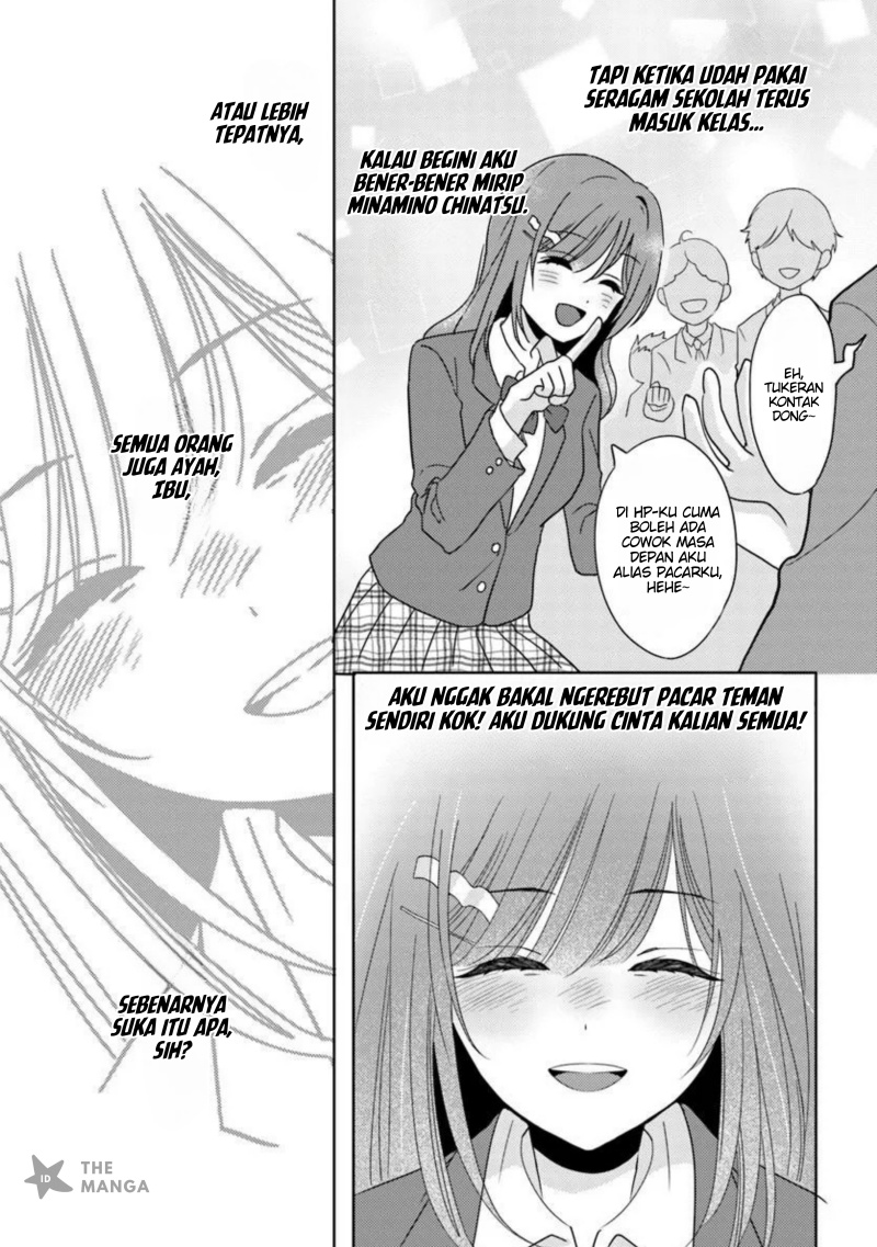 Nibanme na Boku to Ichiban no Kanojo Chapter 02.2 Bahasa Indonesia