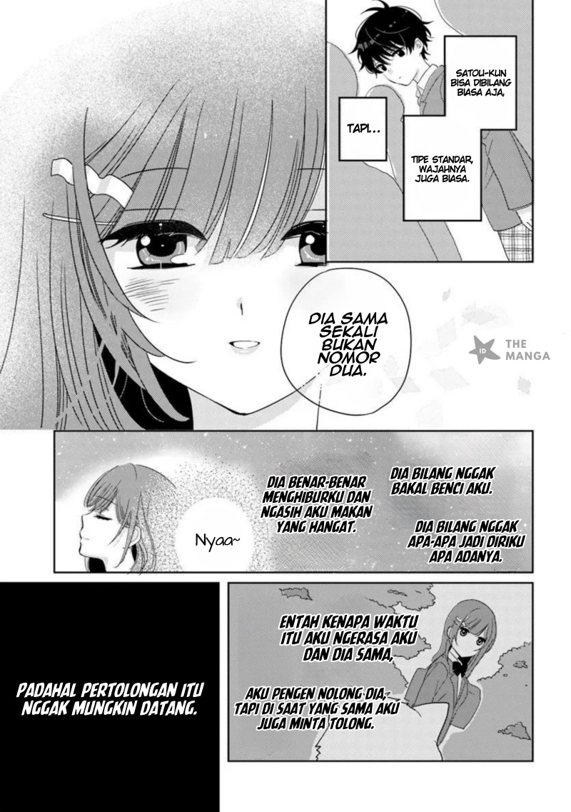 Nibanme na Boku to Ichiban no Kanojo Chapter 02.2 Bahasa Indonesia