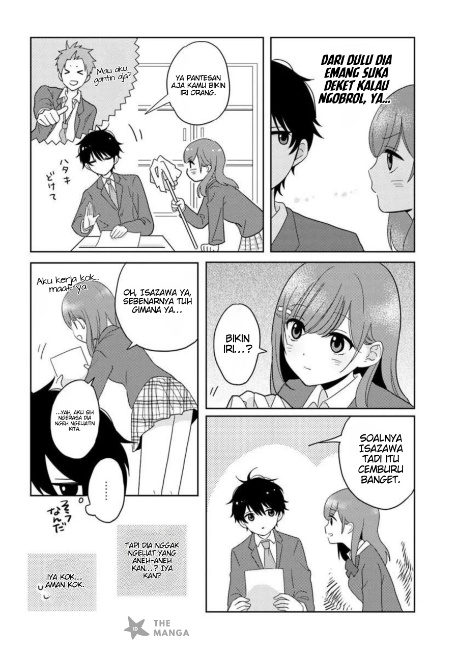 Nibanme na Boku to Ichiban no Kanojo Chapter 03.2 Bahasa Indonesia