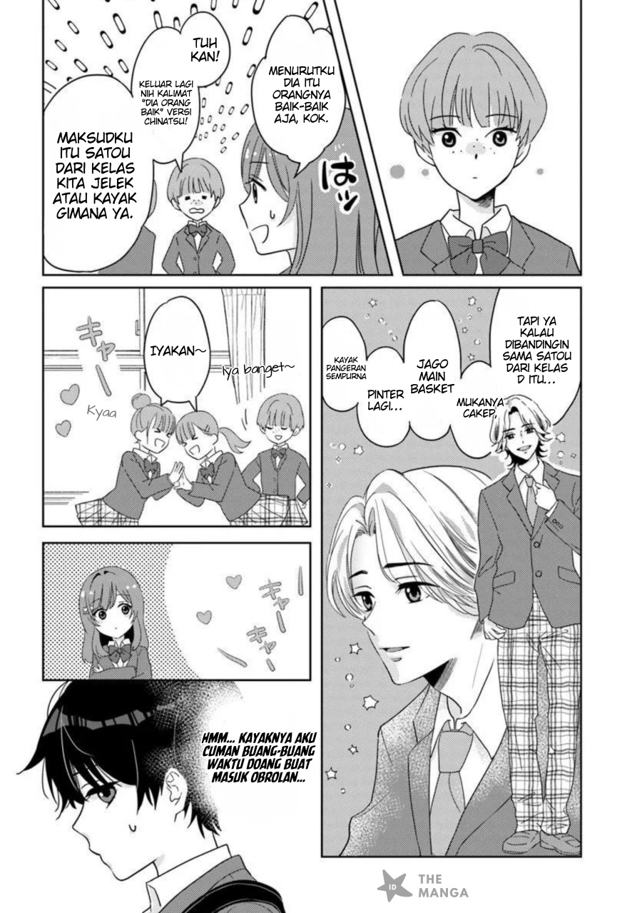 Nibanme na Boku to Ichiban no Kanojo Chapter 03.2 Bahasa Indonesia
