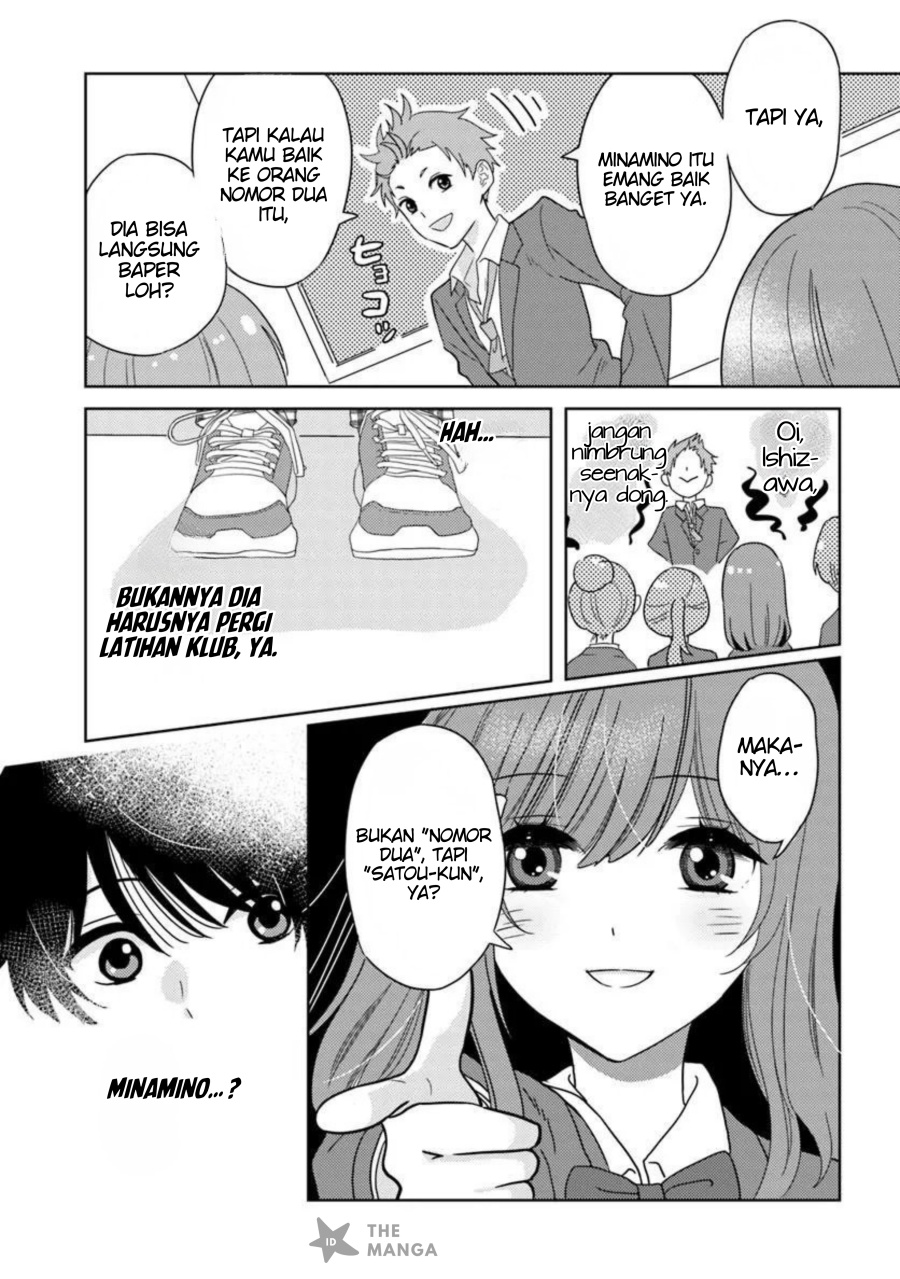 Nibanme na Boku to Ichiban no Kanojo Chapter 03.2 Bahasa Indonesia