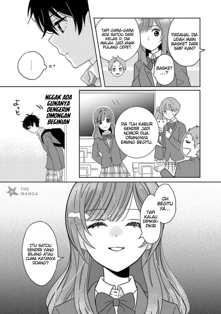 Nibanme na Boku to Ichiban no Kanojo Chapter 03.2 Bahasa Indonesia