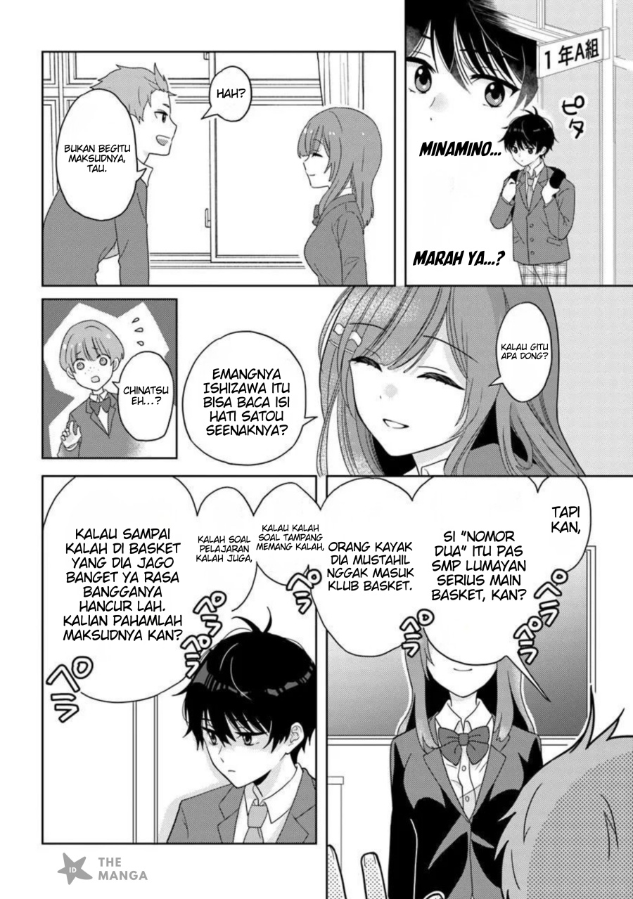 Nibanme na Boku to Ichiban no Kanojo Chapter 03.2 Bahasa Indonesia
