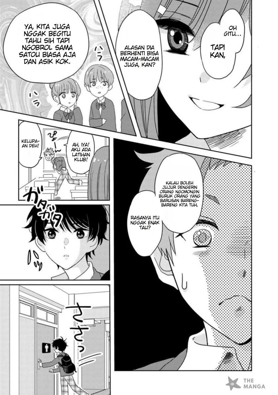 Nibanme na Boku to Ichiban no Kanojo Chapter 03.2 Bahasa Indonesia