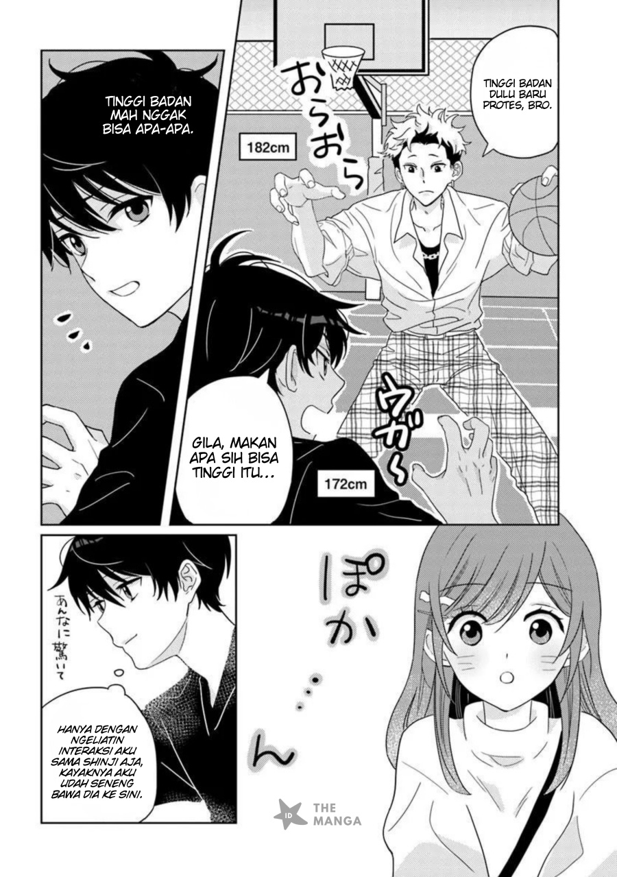Nibanme na Boku to Ichiban no Kanojo Chapter 04.1 Bahasa Indonesia