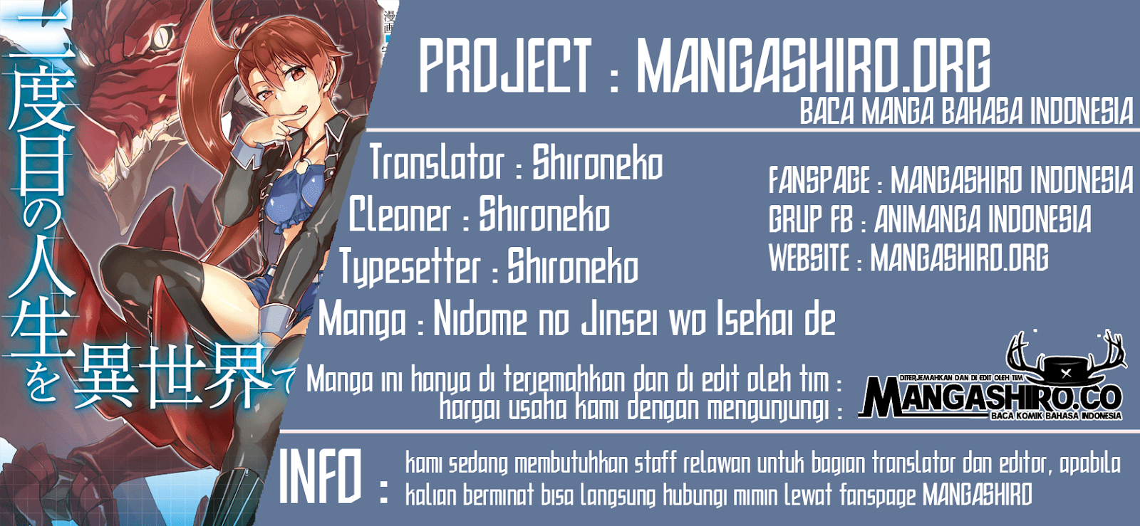 Nidome no Jinsei wo Isekai de Chapter 34 Bahasa Indonesia