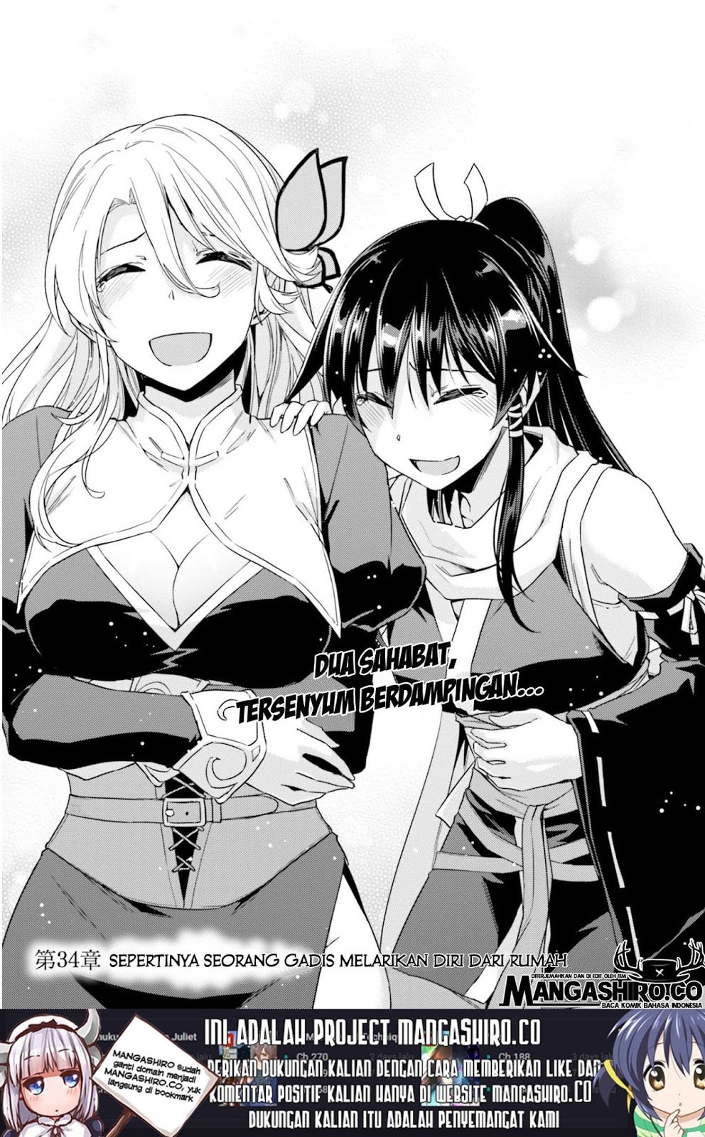 Nidome no Jinsei wo Isekai de Chapter 34 Bahasa Indonesia