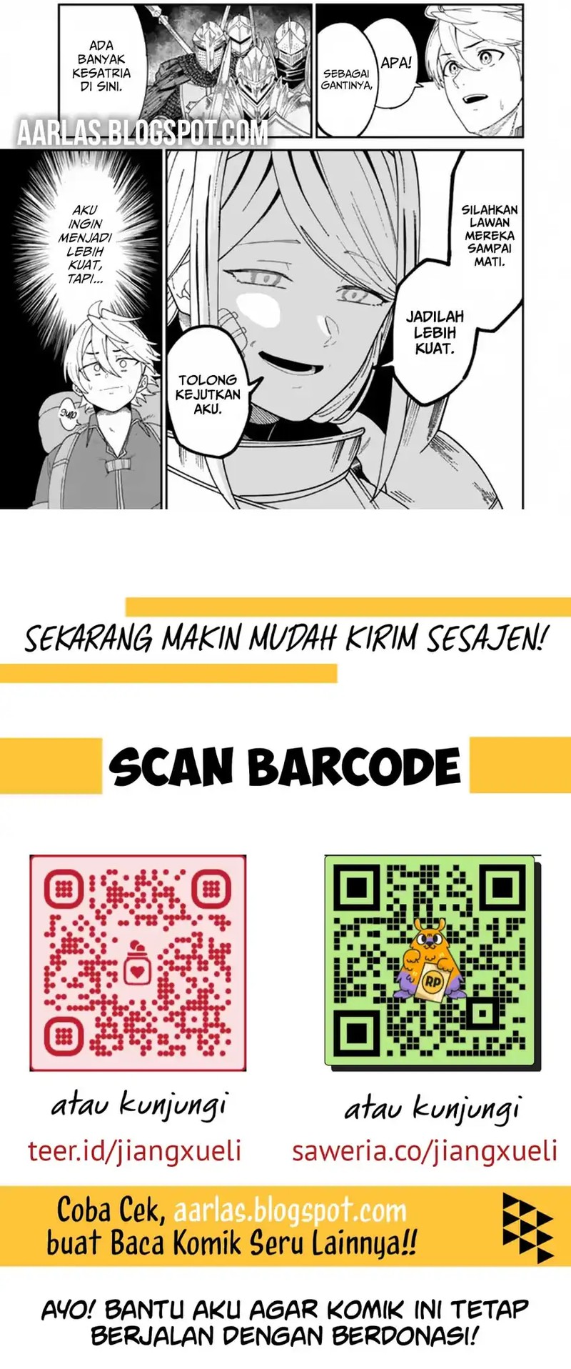 Nimotsu Mochi no Nousuji Musou Chapter 08.1 Bahasa Indonesia