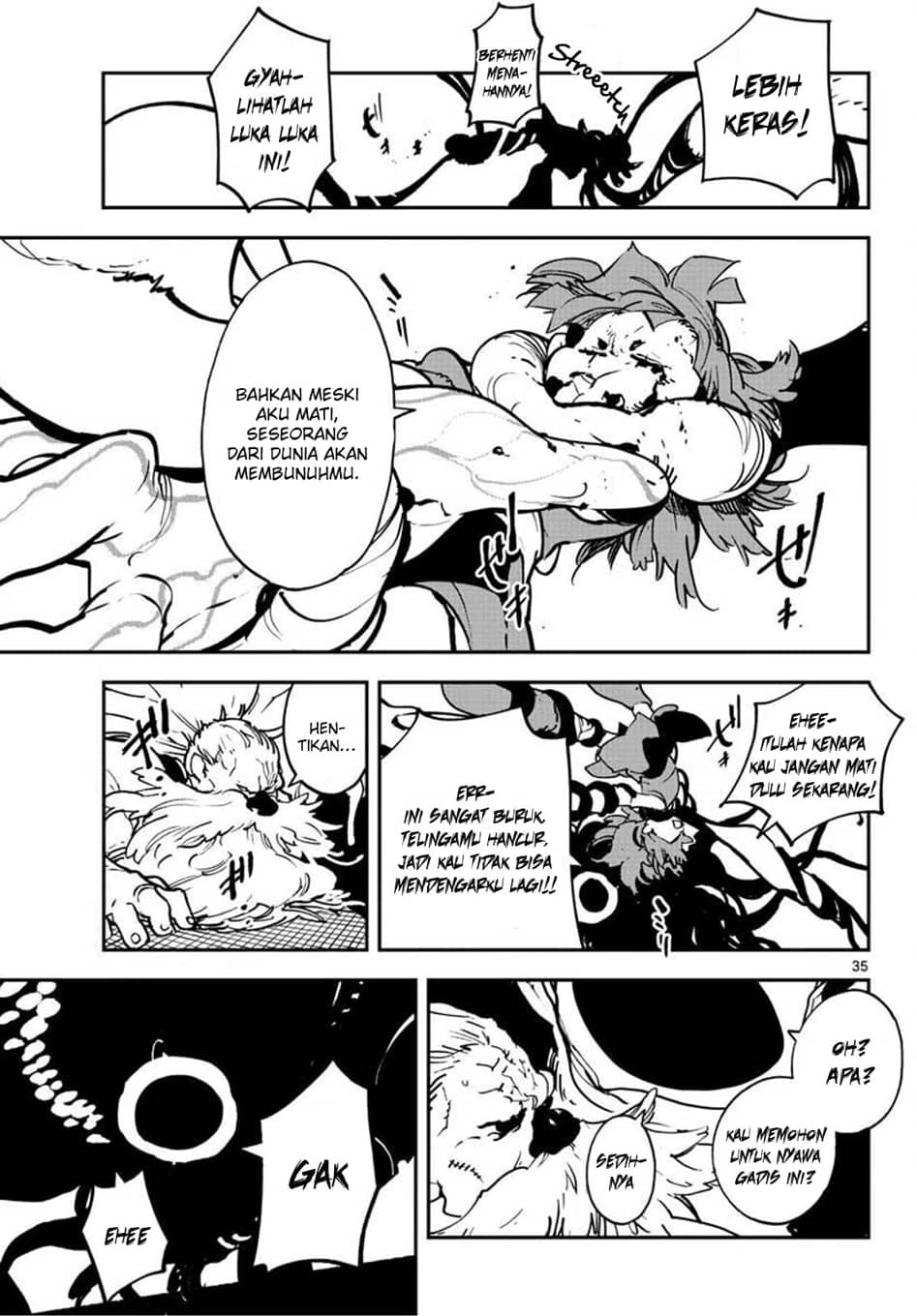 Ninkyou Tensei: Isekai no Yakuzahime Chapter 21.2 Bahasa Indonesia