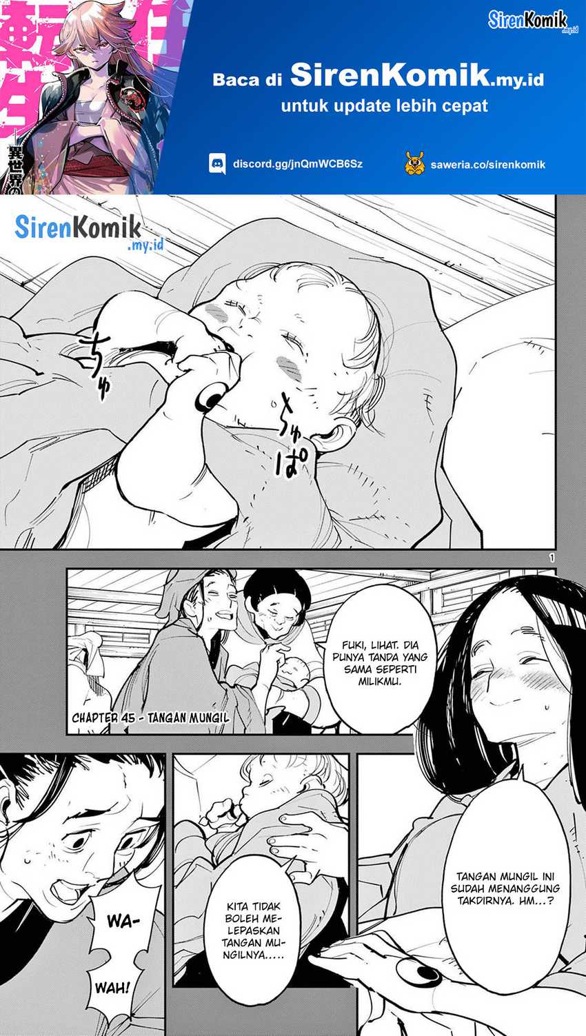 Ninkyou Tensei: Isekai no Yakuzahime chapter 45