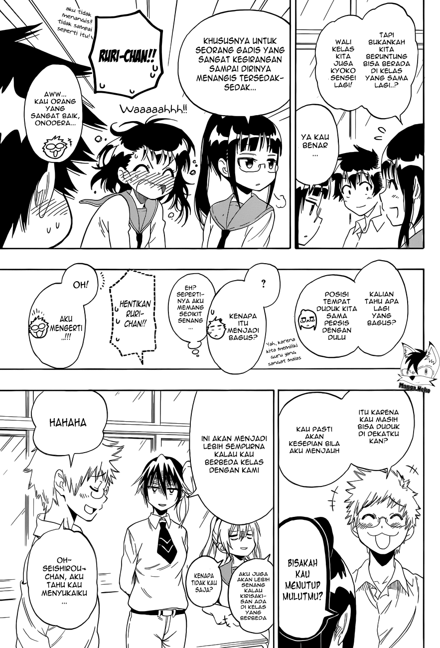 Nisekoi Chapter 83