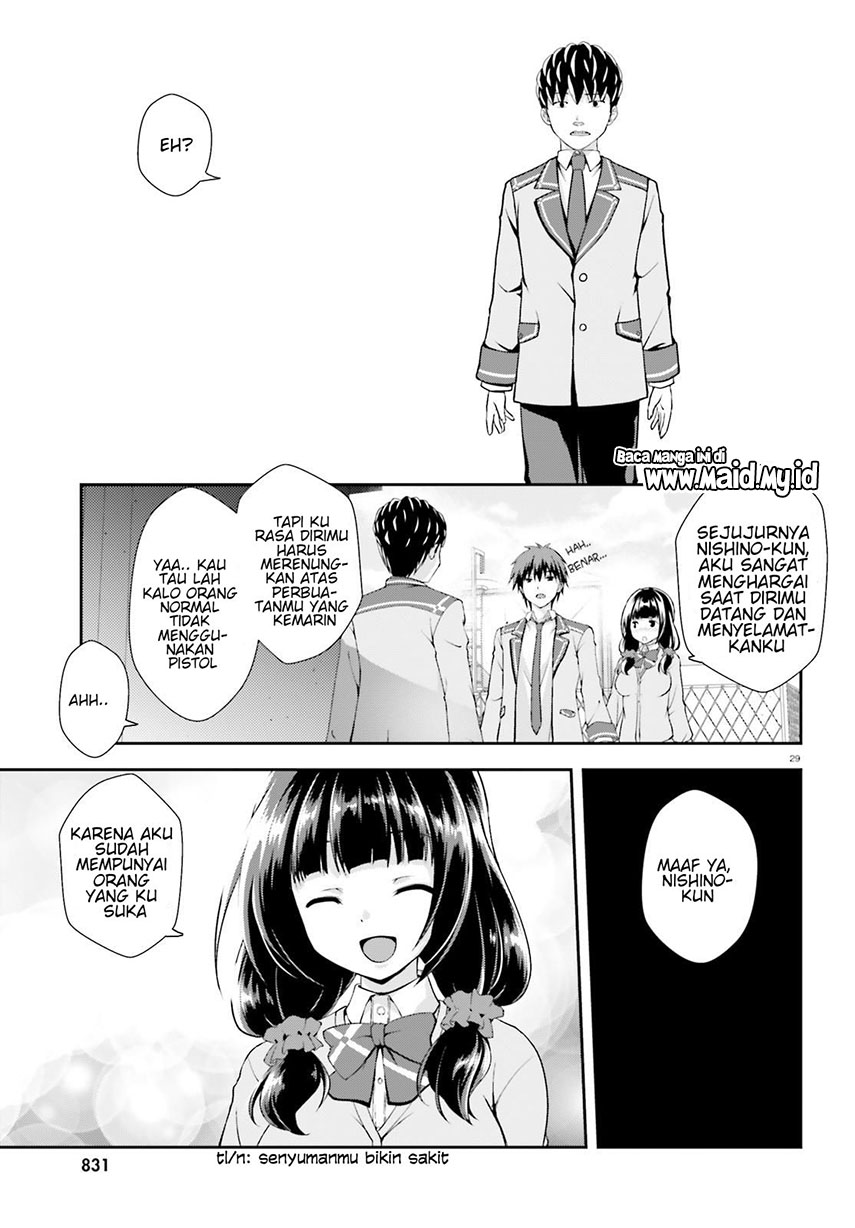 Nishino ~ Gakunai Kasuto Saikai Ni Shite Ino Sekai Saikyo No Shonen ~ chapter 5