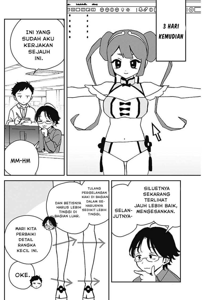 Noa-senpai wa Tomodachi Chapter 19 Bahasa Indonesia