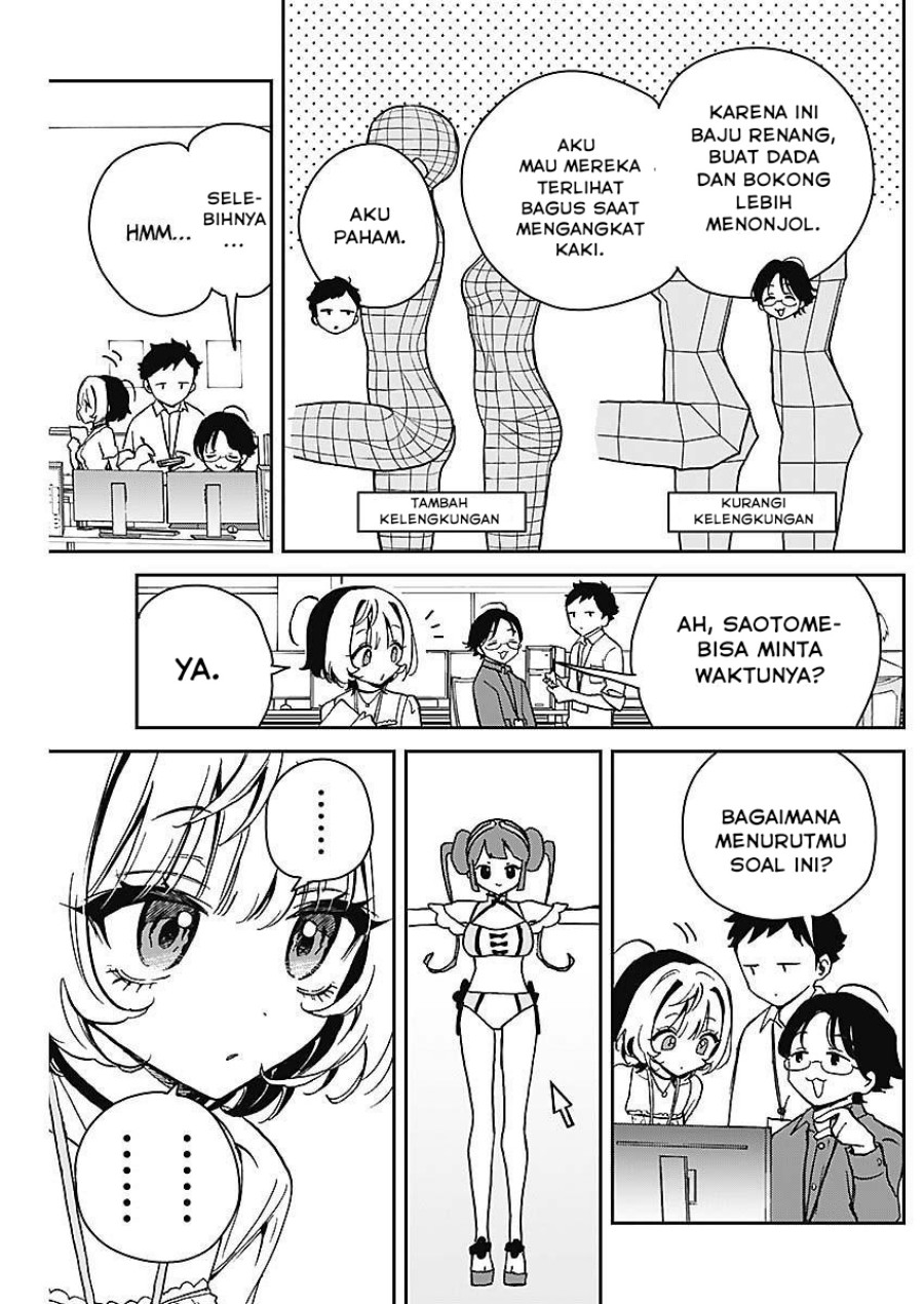 Noa-senpai wa Tomodachi Chapter 19 Bahasa Indonesia