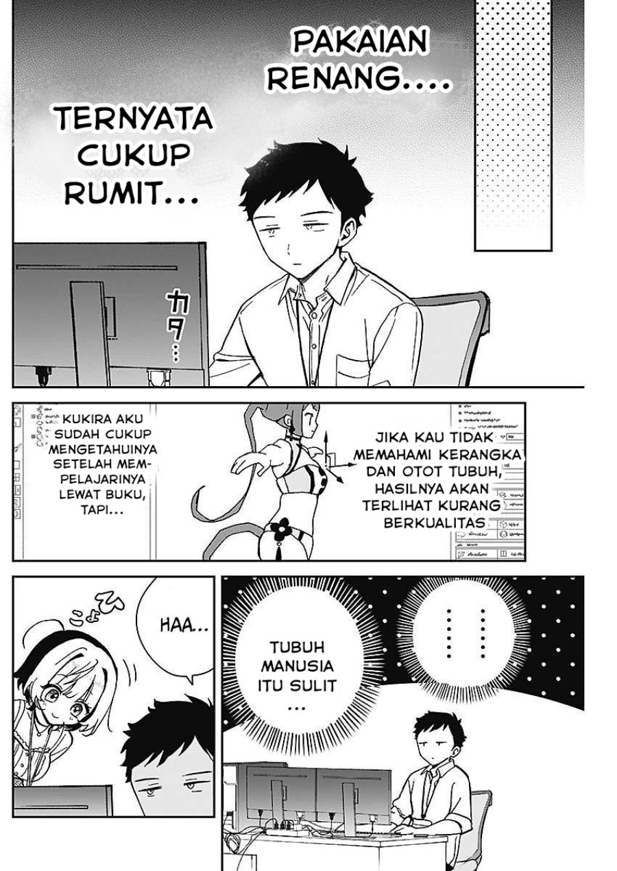Noa-senpai wa Tomodachi Chapter 19 Bahasa Indonesia