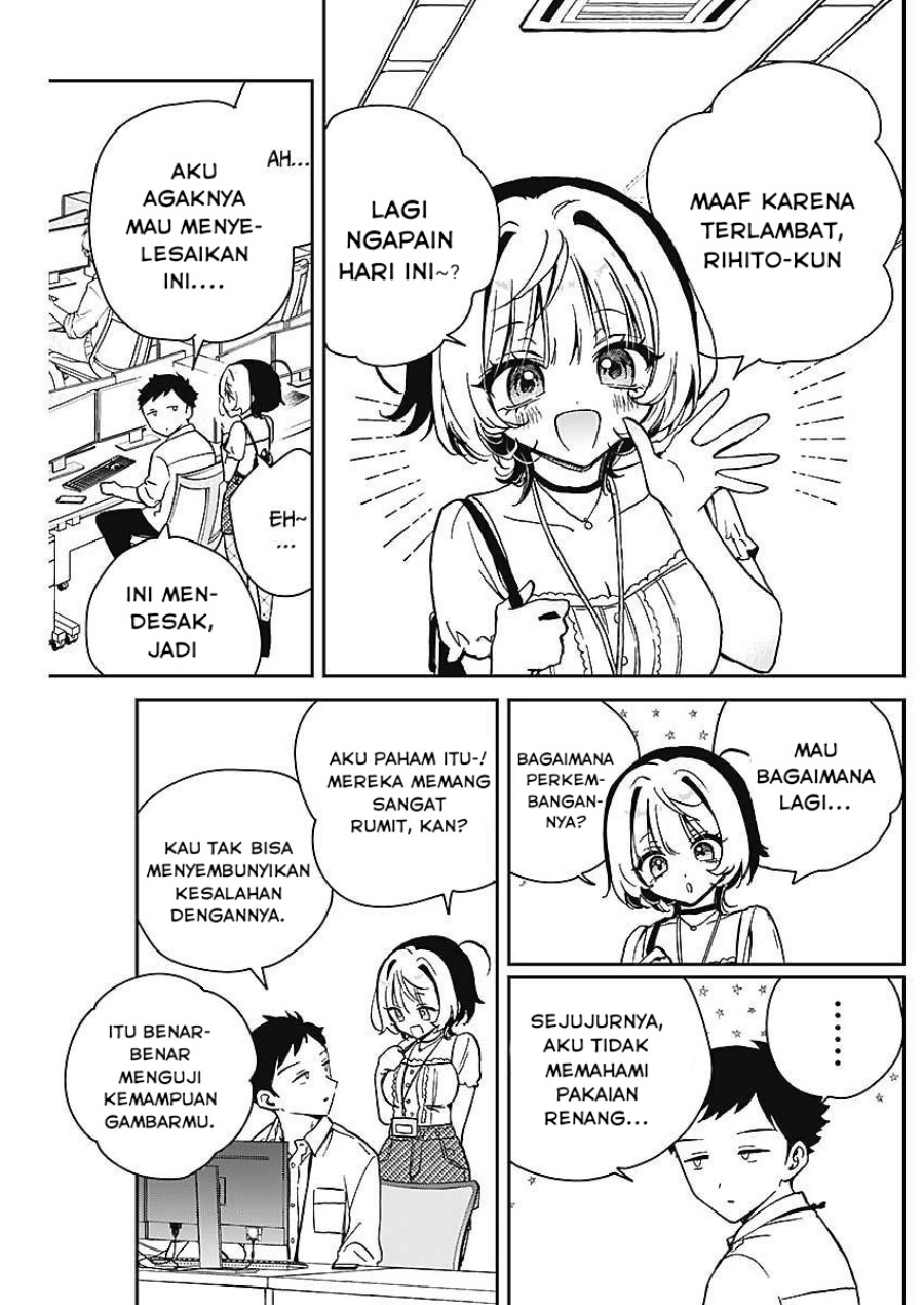 Noa-senpai wa Tomodachi Chapter 19 Bahasa Indonesia