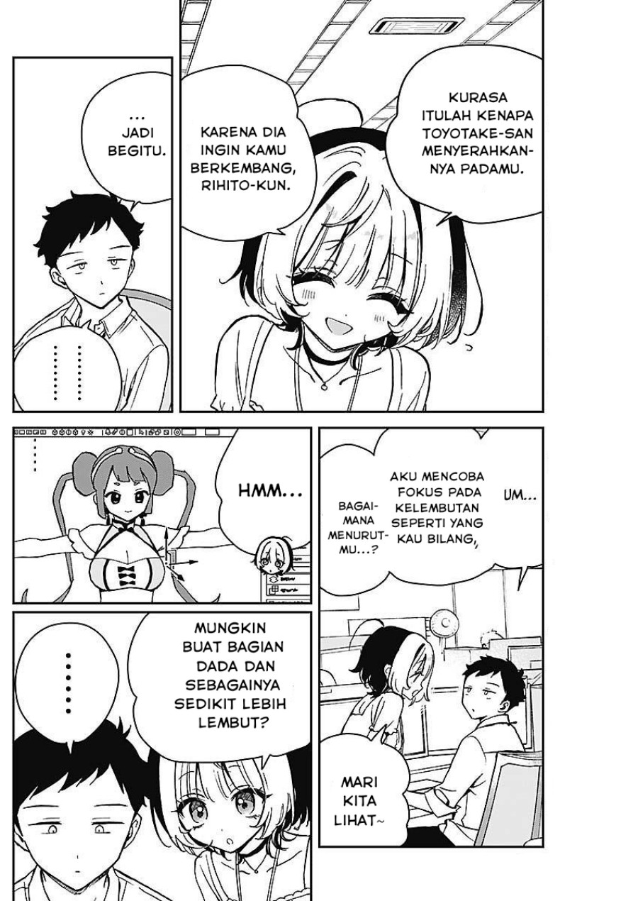 Noa-senpai wa Tomodachi Chapter 19 Bahasa Indonesia