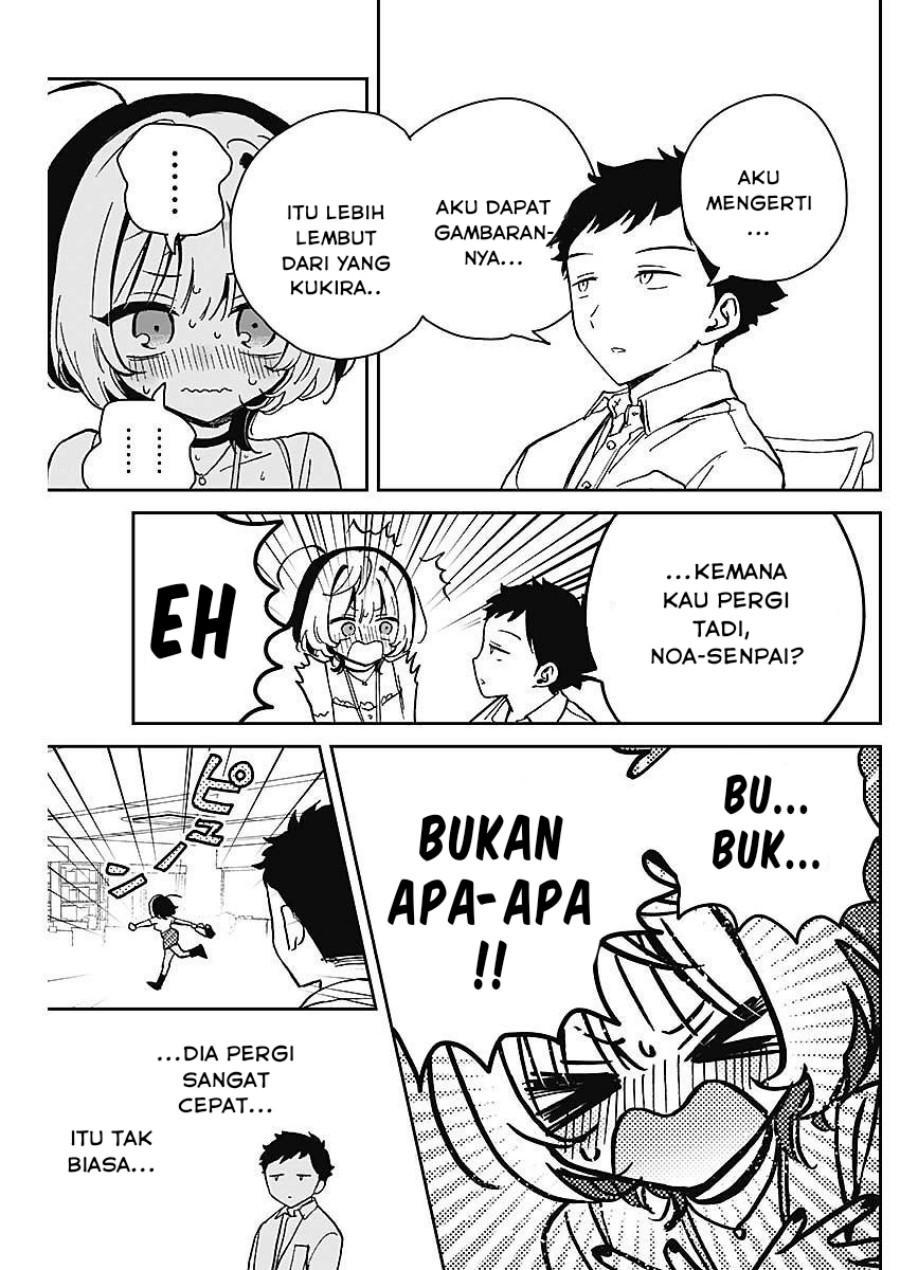Noa-senpai wa Tomodachi Chapter 19 Bahasa Indonesia