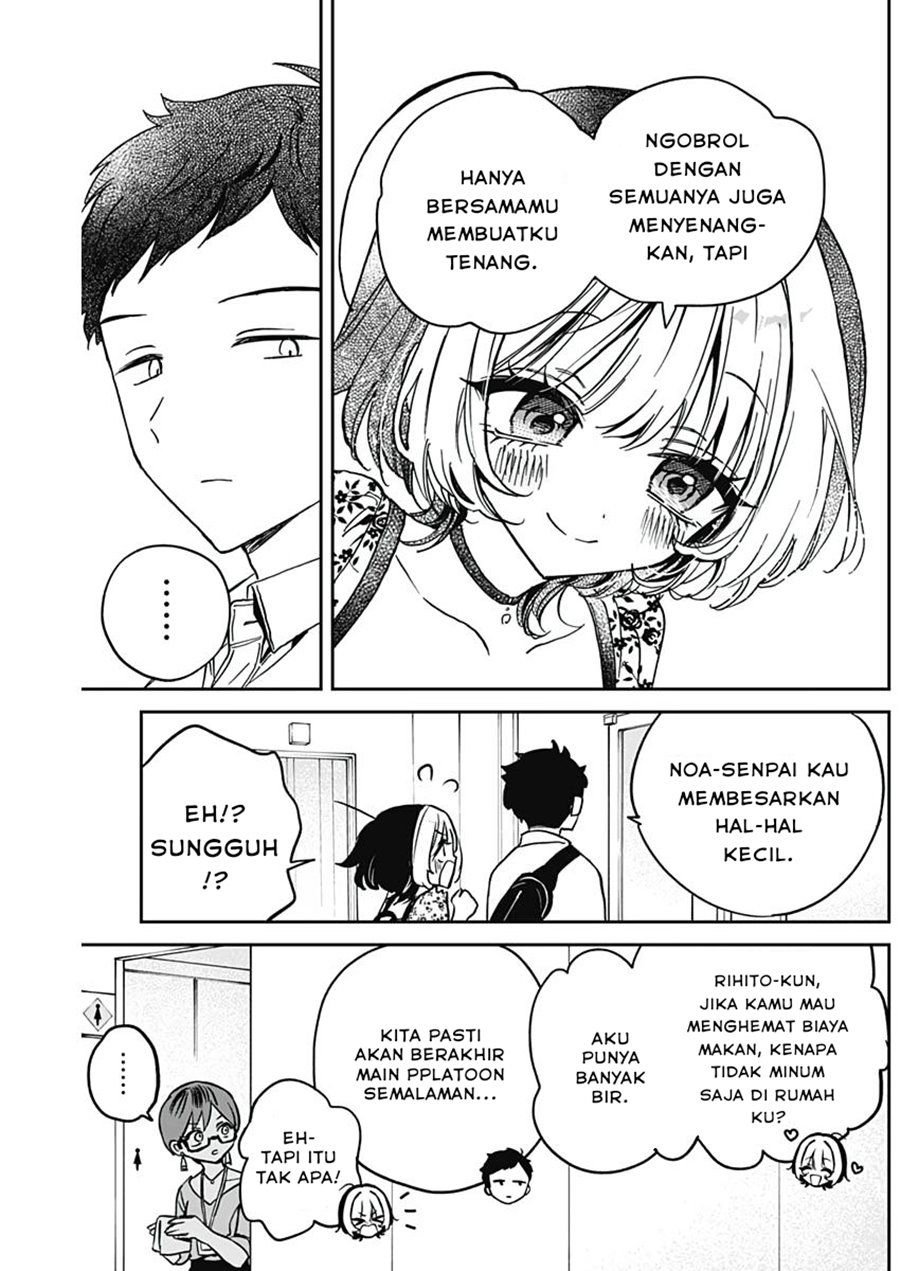 Noa-senpai wa Tomodachi Chapter 29 Bahasa Indonesia