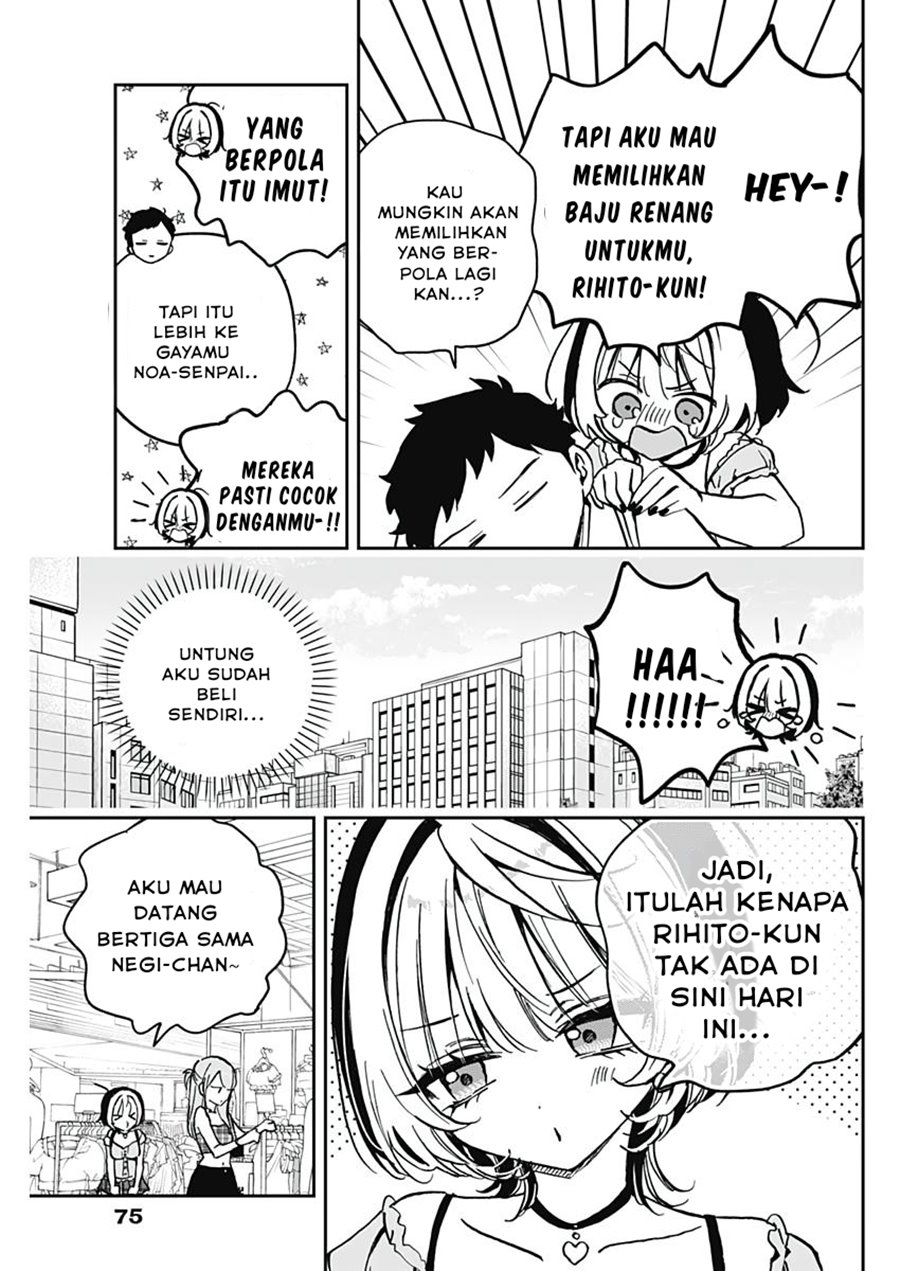 Noa-senpai wa Tomodachi Chapter 33 Bahasa Indonesia