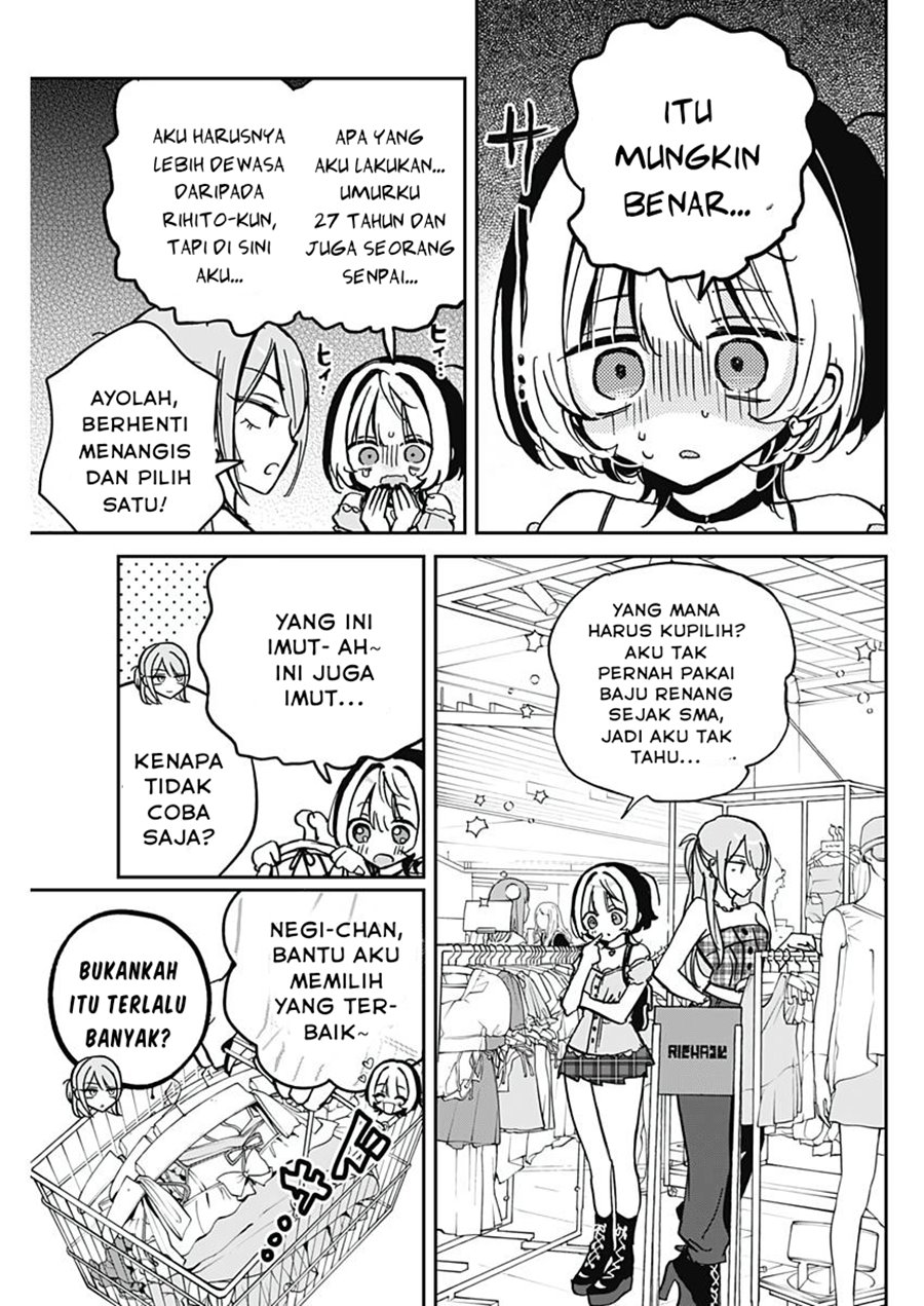 Noa-senpai wa Tomodachi Chapter 33 Bahasa Indonesia