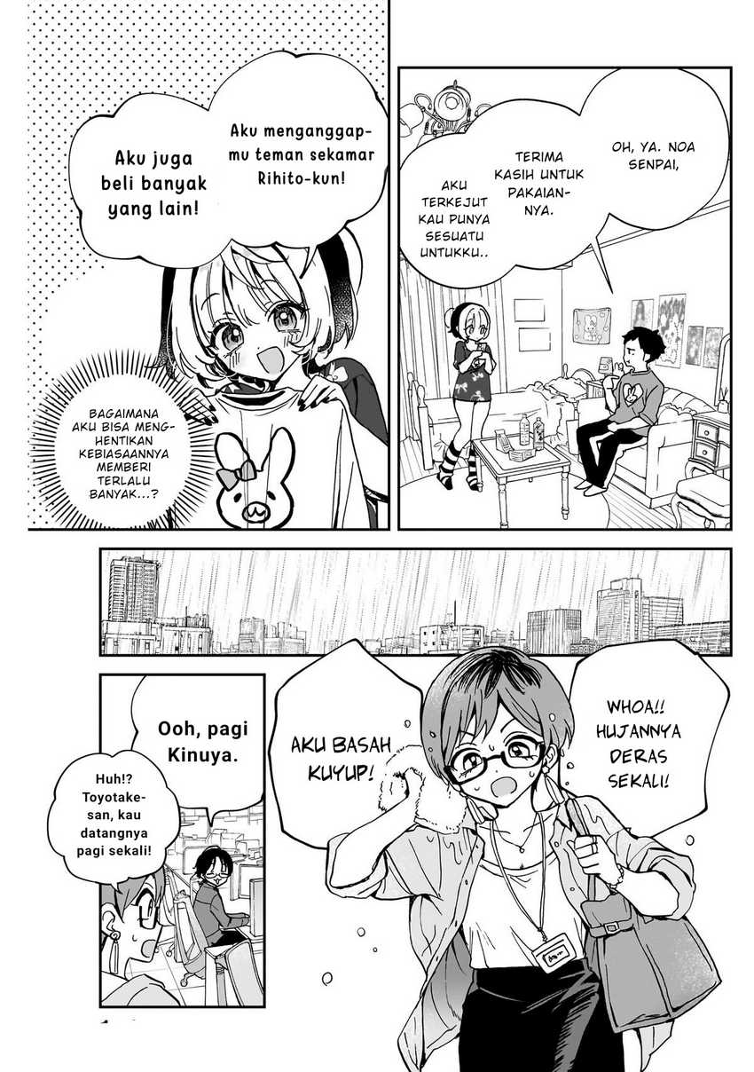 Noa-senpai wa Tomodachi Chapter 55 Bahasa Indonesia