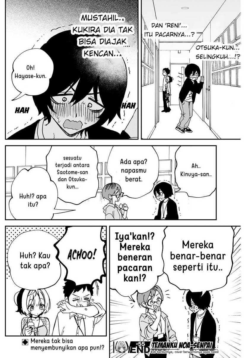 Noa-senpai wa Tomodachi Chapter 55 Bahasa Indonesia