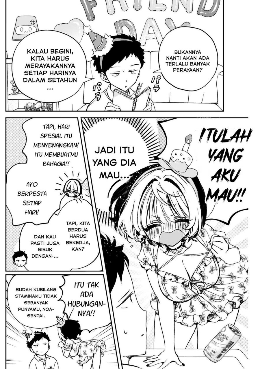 Noa-senpai wa Tomodachi Chapter 61 Bahasa Indonesia