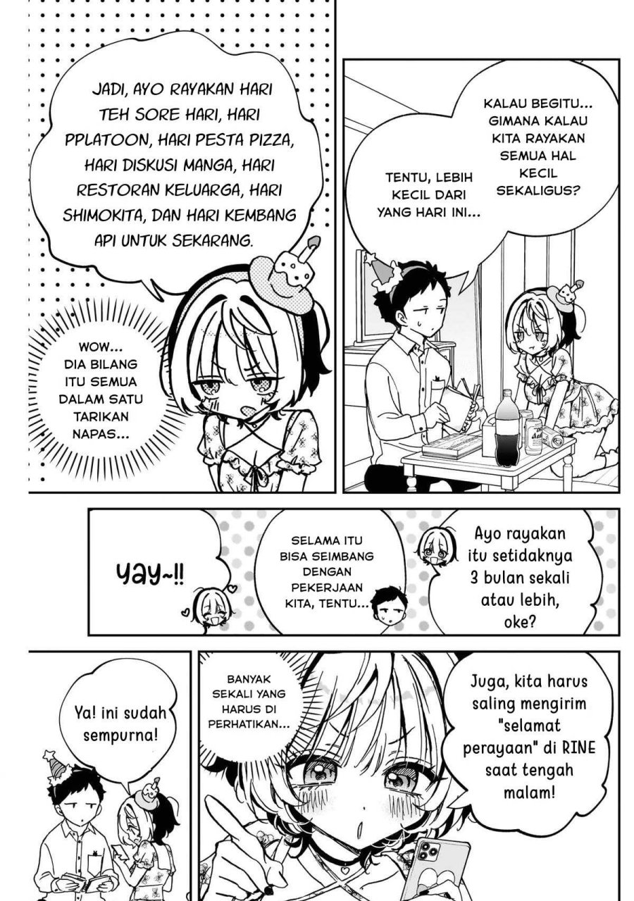 Noa-senpai wa Tomodachi Chapter 61 Bahasa Indonesia