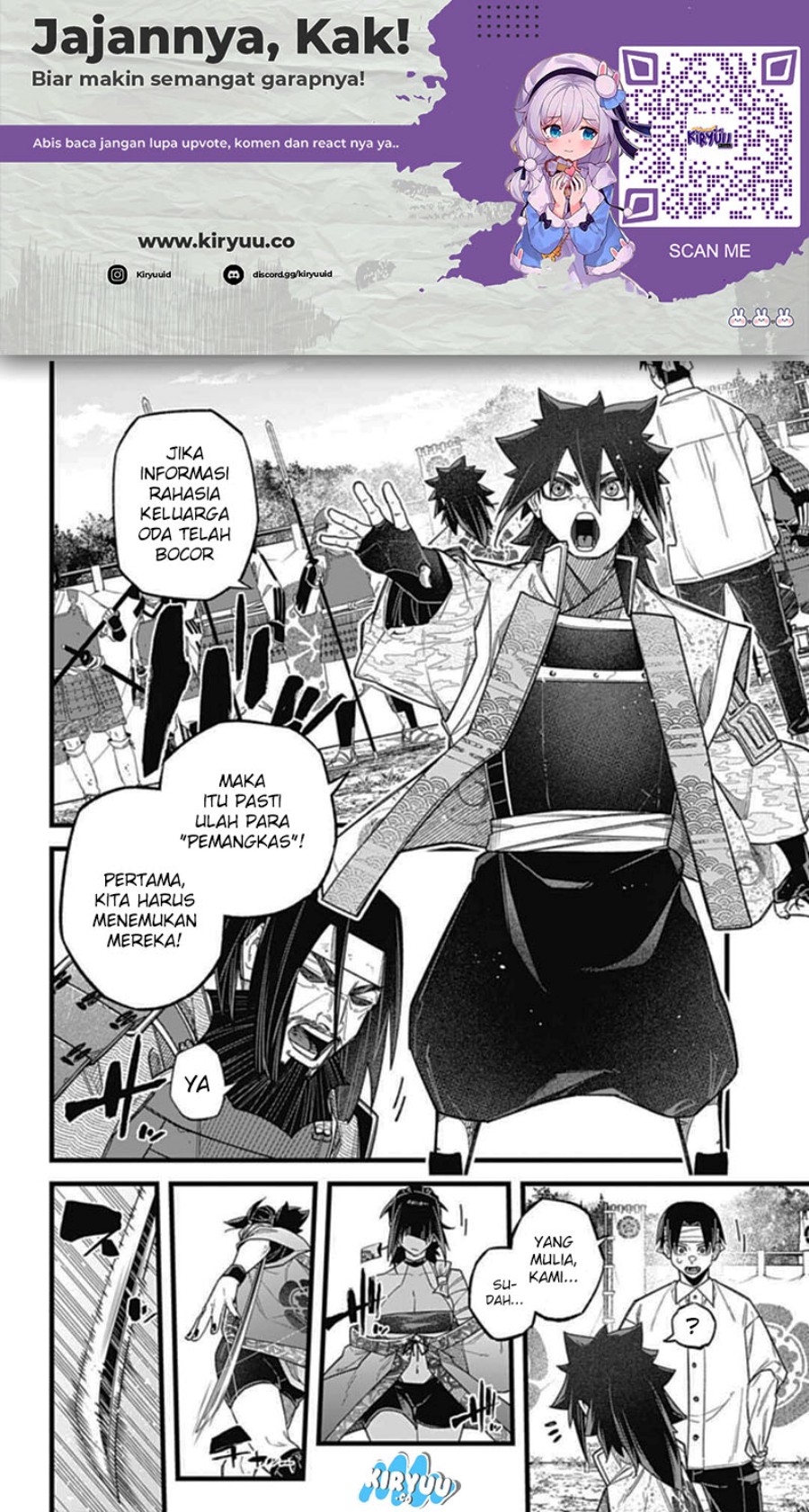 Nobunaga Multiverse Chapter 03.2 Bahasa Indonesia