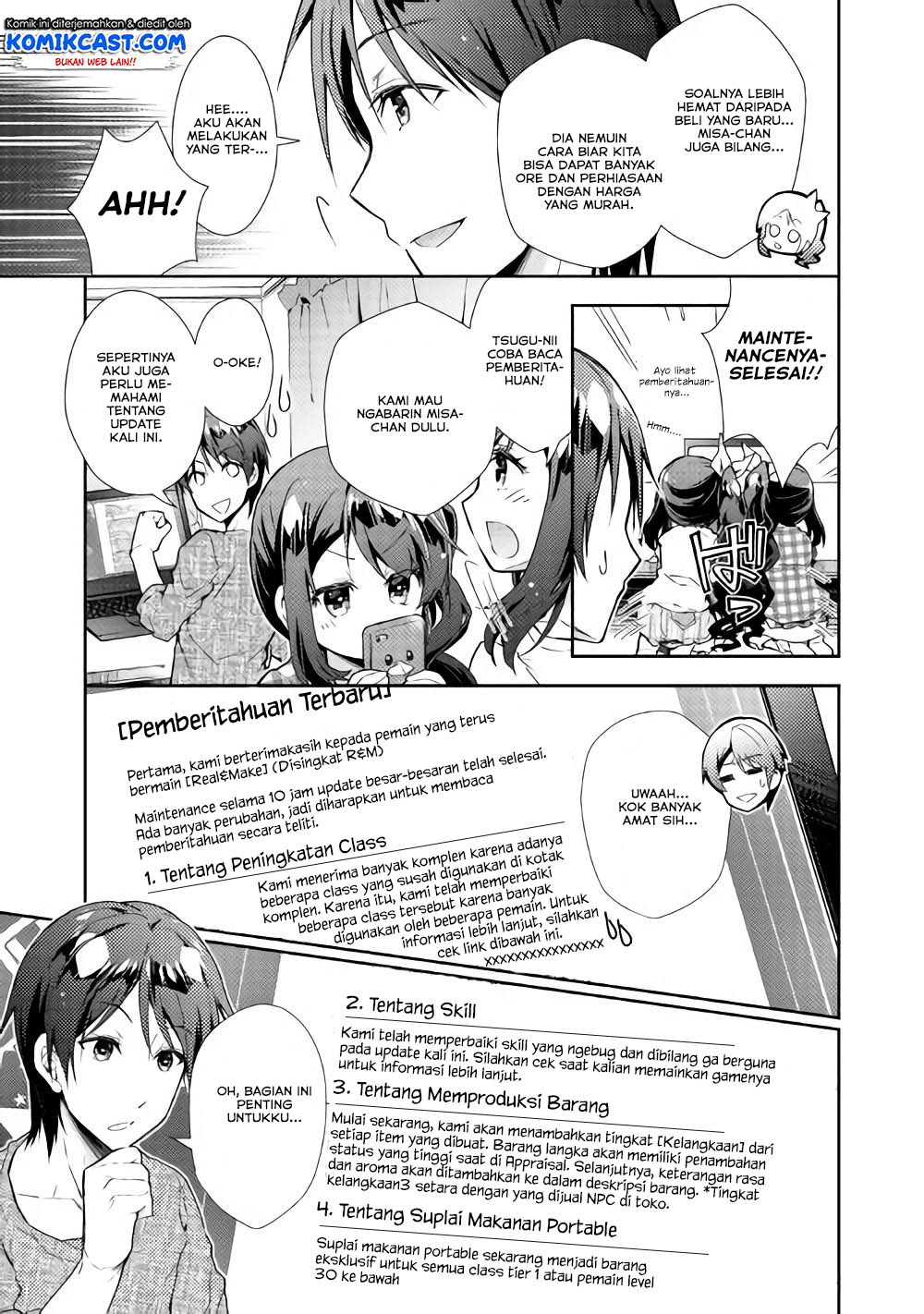 Nonbiri VRMMO-ki Chapter 26 Bahasa Indonesia