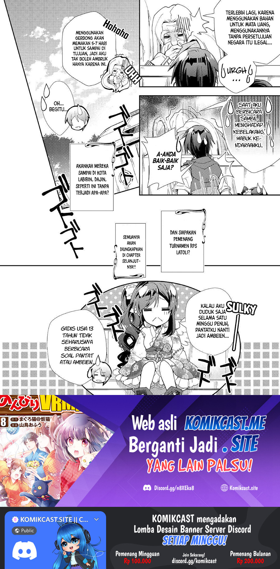 Nonbiri VRMMO-ki Chapter 38 Bahasa Indonesia
