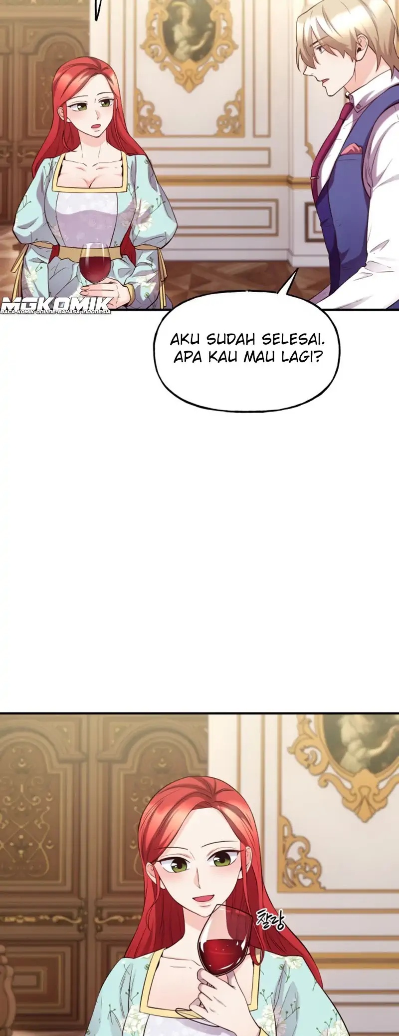 Not Just Anybody Can be An Evil Lady Chapter 59 Bahasa Indonesia