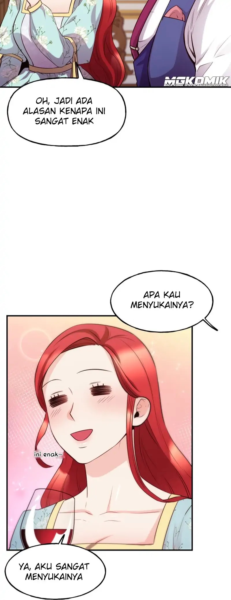 Not Just Anybody Can be An Evil Lady Chapter 59 Bahasa Indonesia